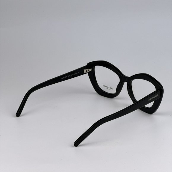 Saint Laurent SL68OPT 001 BRAND NEW Eyeglasses Black Cat Eye Women - Picture 9 of 14
